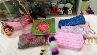 asmr..... what's in my see through backpack