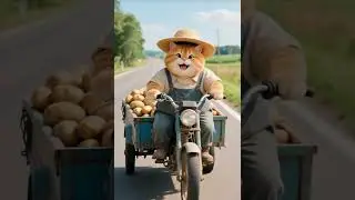The Fat Orange Cat is Really Good At Preparing Food | #storyfacecandle #viral #shortsvideo #shorts
