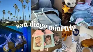 digital diaries ep. 4 🌊 san diego trip, birch aquarium, beach detour, kpop stan, seals 🦭 