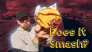 does salt burger smash? (Insta360 Go Ultra) #foodie  #foodreview #foodies #burger #smashburger