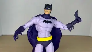 McFarlane Toys DC Multiverse Red Platinum Edition Purple Batman Action Figure Review