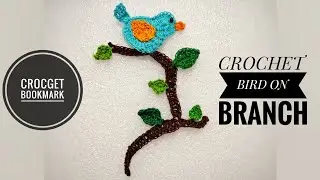 CROCHET BIRD BOOKMARK | EASY CROCHET BOOKMARKS | CROCHET WRITTEN PATTERN