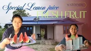 Special Lemon juice| Fresh Fruit| My First Video| #support #subscribe