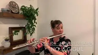 No. 5 Gigue from 8 Et&uacute;des de Salon by Donjon / Dr. Carolyn Keyes