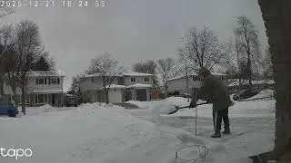 Снегопад на Новый Год