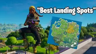 Top 3 Landing Spots For Arena and Competitive | Fortnite Battle Royale