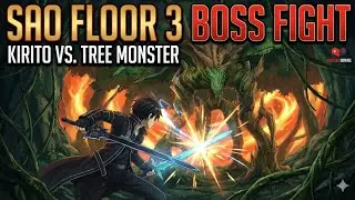 Sao game part 10 3floor boos fight #anime #patelanime0 #sao #gaming #swordartonline #saogame 