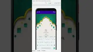 Create Prayer Time Android App in Android Studio Kotlin  ||#kotlintutorials #shorts #reels #android