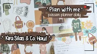 🤎 Kira Silas & Co. Subscription | Plan With Me |  Passion Planner Daily 🤎