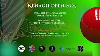 Nenagh Open 2025 | Main Stream | Group Stage | New Institute Snooker Club | OX Billiards