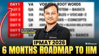 Crack IIM in 6 Months with My IPMAT 2026 Study Plan | IIM Indore + IIM Rohtak