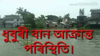 Assam Dhubri in flood ######2019-1988##