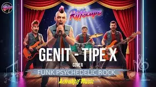GENIT | TIPE X | FUNK PSYCHEDELIC ROCK | COVER BY RIFFSCAPE