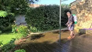 Nettoyage de terrasse en bois &agrave; La Mothe Achard - Les Achards en Vend&eacute;e