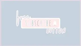 15 aesthetic subscribe button (GREEN SCREEN)