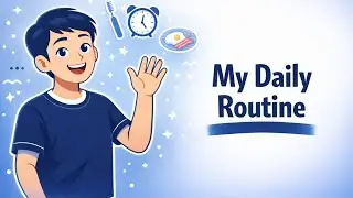 English Listening Practice | Talking About Your Daily Routine | Beginner ESL