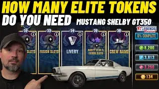 How Many Elite Tokens ? Mustang Shelby GT350 | CSR2 Legends Revival