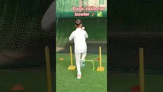 basic drills for bowler✅🏏|basic drills to improve your Bowling 🏏💯#trending#cricket#shorts#bowling