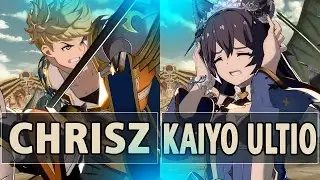 GBVSR:🔥ChrisZ (Vane) Vs Kaiyo Ultio (Nier)🔥| High Level Gameplay.