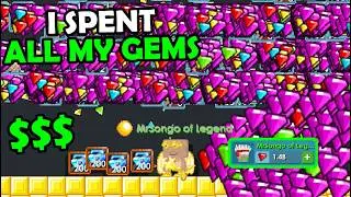 I Spent 1,000,000,000 Gems to get 200 BGL! OMG!! | Growtopia