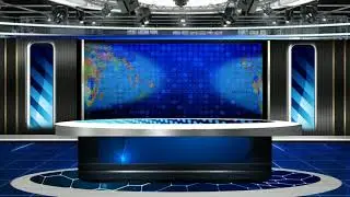Virtual NEWS Set. Subscribe, DOWNLOAD & use for FREE.  No Royalty. SB.