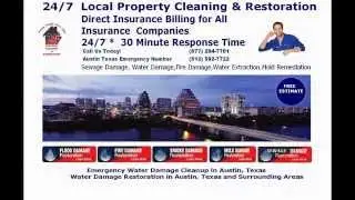Flood Damage Austin TX Round Rock TX Georgetown Flood Cleanup