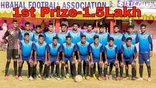 FINAL MATCH SAMBALPUR FC VS TEACHER 11 GURUNDIA BANDBAHAL FOOTBALL TOURNAMENT 2022