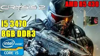 Crysis 2 - on Core i5 3470 + R5 430 2GB - Benchmark Test - Soul Z Gaming #i53470