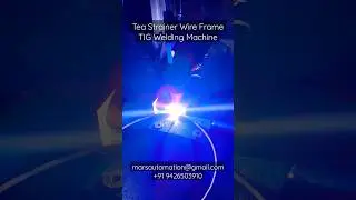Tea Strainer Wire Handle TIG Welding Machine, Automatic TIG Welding Machine, TIG Butt Welding Mach