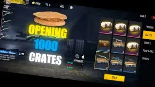 Opening 1000 crates in my Account || Lucky Pathan || Garena Free Fire
