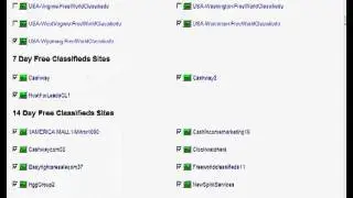 Classified Ads Submission to 800+ plus websites plus 4000 mirrored sites