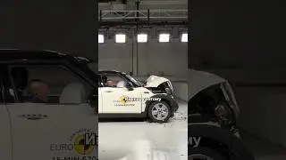 Почему автомобили в краш-тестах бьют по-разному? Объясняет эксперт BMW #авто #физика #дтп #авария