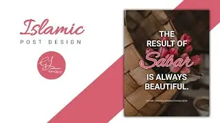 Islamic post Design in Pixellab | Pixellab Tutorial | Pixellab Design
