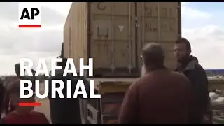 Bodies of 47 Palestinians returned to Gaza by Israeli authorities for burial