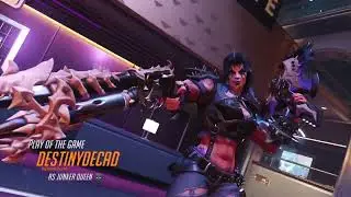 Overwatch 2 | Play of the Game | Junker Queen Rampages a Team Kill in Circuit Royale