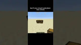 Chests are different in bedrock #Chests #Bedrock #Minecraft #FYP ￼