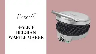 Cuisinart Waffle Maker! Quick and Easy to Use!