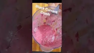 How to make Black Currant Crush easily at home😊😊