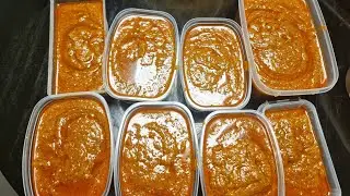 How I make and preserve habanero sauce/ Cameroon pepper