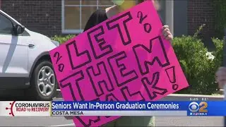Newport-Mesa Seniors Protest Virtual Graduation Ceremonies