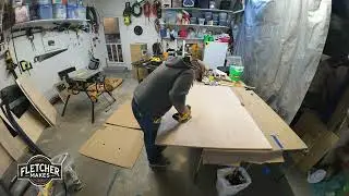 Die Hard Voting machine Cabinet Construction - Fletcher Makes a timelapse video