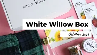 White Willow Box Review October 2019: Canadian Lifestyle Subscription Box