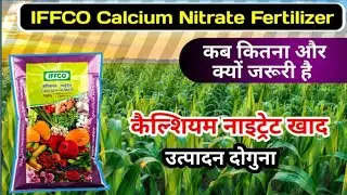 कैल्शियम नाइट्रेट के फायदे।।calcium nitrate benefits in vegetable