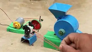 #mini #mine diy mini diesel engine flour mill | science project | diy tractor |&nbsp;#toys video #toys