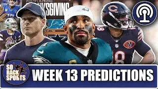 THANKSGIVING SLATE AND BEARS PLAYOFF PUSH! || THE SOBACKSPORTS PODCAST
