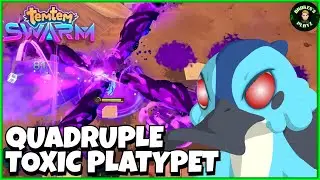 This Platypet Build is EXTREMELY Toxic and FUN To Play | Temtem Swarm