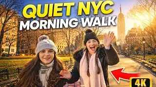 Walking Tour 4K Street Style: Fifth Avenue New York City