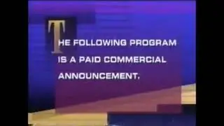 WDIV Paid Program Disclaimer Opening 1992