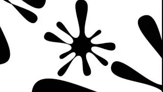 4K Ink Transition Matte Effect 2160p Motion Graphic