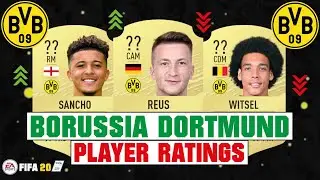 FIFA 20 | BORUSSIA DORTMUND PLAYER RATINGS 😳🔥| FT. REUS, SANCHO, WITSEL... etc